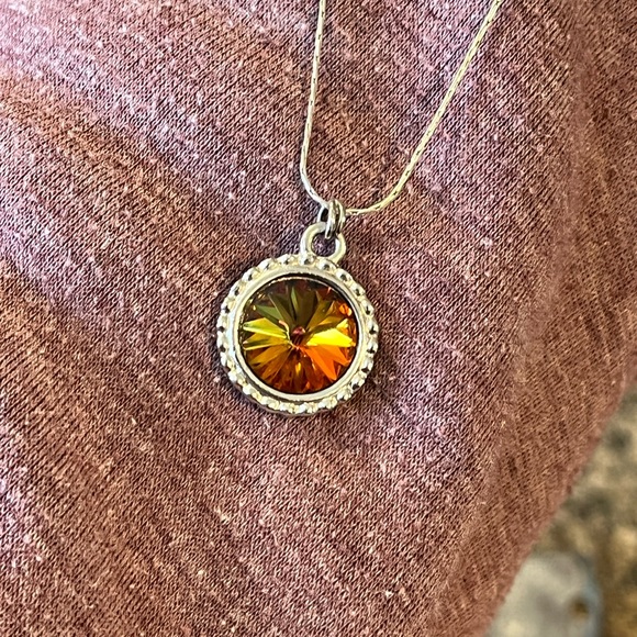 HANDMADE Gorgeous Swarovski Crystal Necklace!! - Picture 1 of 8